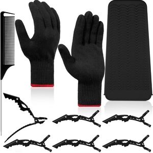NWT Heat Resistant Gloves Hair Tools Hair Styling Curling Iron Hair Wands